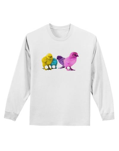 Real Life Peepers Adult Long Sleeve Shirt-Long Sleeve Shirt-TooLoud-White-Small-Davson Sales