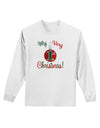 My Very 1st Christmas Adult Long Sleeve Shirt-Long Sleeve Shirt-TooLoud-White-Small-Davson Sales