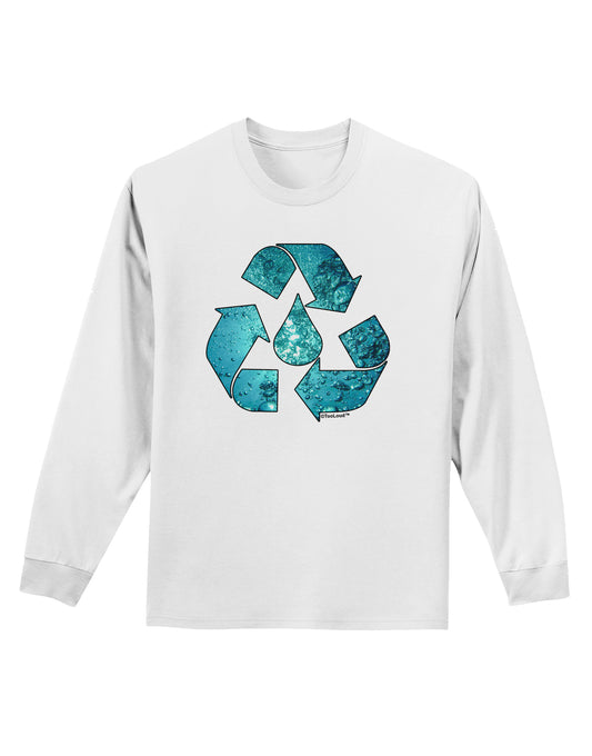 Water Conservation Adult Long Sleeve Shirt by TooLoud-Long Sleeve Shirt-TooLoud-White-Small-Davson Sales