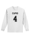 Reindeer Jersey - Cupid 4 Adult Long Sleeve Shirt-Long Sleeve Shirt-TooLoud-White-Small-Davson Sales