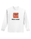 Nice Rack Adult Long Sleeve Shirt-Long Sleeve Shirt-TooLoud-White-Small-Davson Sales