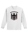 Bundeswehr Logo Deutschland Adult Long Sleeve Shirt-Long Sleeve Shirt-TooLoud-White-Small-Davson Sales