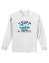 I'd Rather Be At The Beach Adult Long Sleeve Shirt-Long Sleeve Shirt-TooLoud-White-Small-Davson Sales