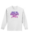 Electric Sky Color Adult Long Sleeve Shirt-Long Sleeve Shirt-TooLoud-White-Small-Davson Sales