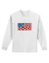 One Nation Under God Adult Long Sleeve Shirt-Long Sleeve Shirt-TooLoud-White-Small-Davson Sales