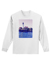 Watercolor Lighthouse 2 Adult Long Sleeve Shirt-Long Sleeve Shirt-TooLoud-White-Small-Davson Sales