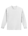 Custom Personalized Image and Text Adult Long Sleeve Shirt-Long Sleeve Shirt-TooLoud-White-Small-Davson Sales