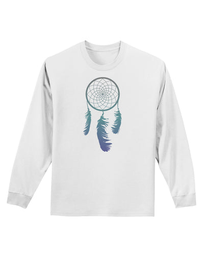 Mystic Dreamcatcher Adult Long Sleeve Shirt-Long Sleeve Shirt-TooLoud-White-Small-Davson Sales