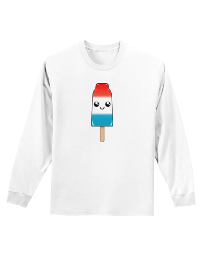 Popsicle Adult Long Sleeve Shirt-Long Sleeve Shirt-TooLoud-White-Small-Davson Sales