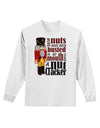 More Nuts Busted - My Mouth Adult Long Sleeve Shirt by-Long Sleeve Shirt-TooLoud-White-Small-Davson Sales