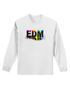 Paint EDM Adult Long Sleeve Shirt-Long Sleeve Shirt-TooLoud-White-Small-Davson Sales