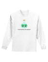 Don't Make Me Poison You Adult Long Sleeve Shirt-Long Sleeve Shirt-TooLoud-White-Small-Davson Sales