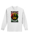 Midnight Toker Marijuana Adult Long Sleeve Shirt-Long Sleeve Shirt-TooLoud-White-Small-Davson Sales