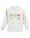 Mexican Flag of Margaritas Adult Long Sleeve Shirt by TooLoud-Long Sleeve Shirt-TooLoud-White-Small-Davson Sales