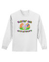 Easter Egg Extraordinaire Adult Long Sleeve Shirt-Long Sleeve Shirt-TooLoud-White-Small-Davson Sales