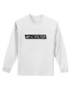 Hashtag No Filter Adult Long Sleeve Shirt-Long Sleeve Shirt-TooLoud-White-Small-Davson Sales