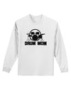 Drum Mom - Mother's Day Design Adult Long Sleeve Shirt-Long Sleeve Shirt-TooLoud-White-Small-Davson Sales