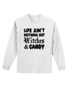 Witches and Candy Adult Long Sleeve Shirt-Long Sleeve Shirt-TooLoud-White-Small-Davson Sales