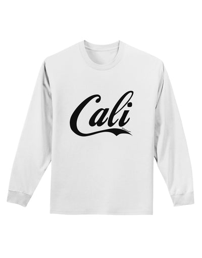 California Republic Design - Cali Adult Long Sleeve Shirt by TooLoud-Long Sleeve Shirt-TooLoud-White-Small-Davson Sales
