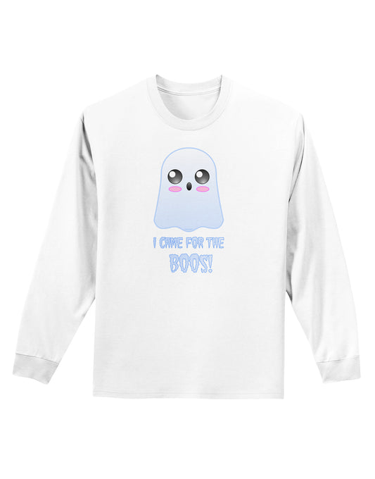 I Came for the Boos - Halloween Adult Long Sleeve Shirt-Long Sleeve Shirt-TooLoud-White-Small-Davson Sales