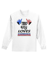 This Guy Loves America Adult Long Sleeve Shirt-Long Sleeve Shirt-TooLoud-White-Small-Davson Sales