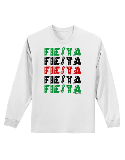 Cinco Fiestas Adult Long Sleeve Shirt by TooLoud-Long Sleeve Shirt-TooLoud-White-Small-Davson Sales