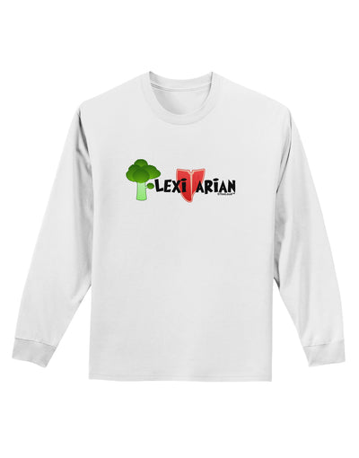 Flexitarian Adult Long Sleeve Shirt by TooLoud-Long Sleeve Shirt-TooLoud-White-Small-Davson Sales