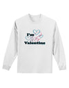 I'm HER Valentine Adult Long Sleeve Shirt-Long Sleeve Shirt-TooLoud-White-Small-Davson Sales