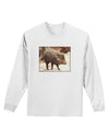 Little Javelina Adult Long Sleeve Shirt-Long Sleeve Shirt-TooLoud-White-Small-Davson Sales