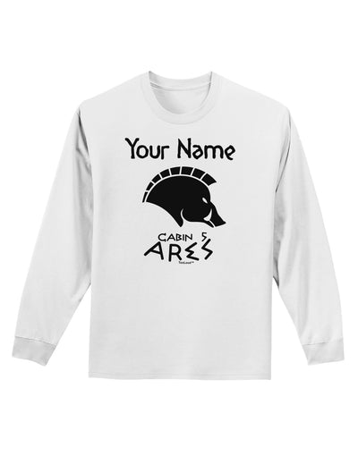 Personalized Cabin 5 Ares Adult Long Sleeve Shirt by-Long Sleeve Shirt-TooLoud-White-Small-Davson Sales