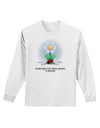 Just Being Around - Inspirational Words Adult Long Sleeve Shirt-Long Sleeve Shirt-TooLoud-White-Small-Davson Sales