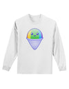 Cute Shaved Ice Adult Long Sleeve Shirt by TooLoud-Long Sleeve Shirt-TooLoud-White-Small-Davson Sales