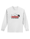 I'm A Hooker Adult Long Sleeve Shirt-Long Sleeve Shirt-TooLoud-White-Small-Davson Sales