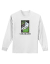 Colorado White River Text Adult Long Sleeve Shirt-Long Sleeve Shirt-TooLoud-White-Small-Davson Sales