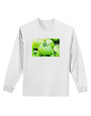 Watercolor Green Tomatoes Adult Long Sleeve Shirt-Long Sleeve Shirt-TooLoud-White-Small-Davson Sales