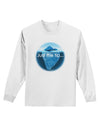 Iceberg Just the Tip Adult Long Sleeve Shirt-Long Sleeve Shirt-TooLoud-White-Small-Davson Sales