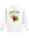 Chili Love Fiesta Adult Long Sleeve Shirt-Long Sleeve Shirt-TooLoud-White-Small-Davson Sales