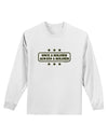 Always A Soldier Adult Long Sleeve Shirt-Long Sleeve Shirt-TooLoud-White-Small-Davson Sales