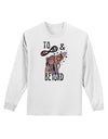 TooLoud To infinity and beyond Adult Long Sleeve Shirt-Long Sleeve Shirt-TooLoud-White-Small-Davson Sales
