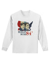 TooLoud REAGAN BUSH 84 Adult Long Sleeve Shirt-Long Sleeve Shirt-TooLoud-White-Small-Davson Sales
