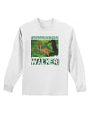 Parasaurolophus Walkeri - With Name Adult Long Sleeve Shirt-Long Sleeve Shirt-TooLoud-White-Small-Davson Sales