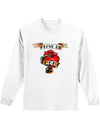 Tattoo Heart I Love My Mom Adult Long Sleeve Shirt-Long Sleeve Shirt-TooLoud-White-Small-Davson Sales