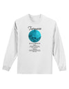 Birthstone Turquoise Adult Long Sleeve Shirt by TooLoud-Long Sleeve Shirt-TooLoud-White-Small-Davson Sales