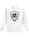 Best Grandpa Ever Distressed Collegiate Adult Long Sleeve Shirt-Long Sleeve Shirt-TooLoud-White-Small-Davson Sales