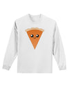 Cute Pie Slice - Thanksgiving Adult Long Sleeve Shirt-Long Sleeve Shirt-TooLoud-White-Small-Davson Sales