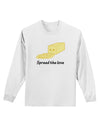 Butter - Spread the Love Adult Long Sleeve Shirt-Long Sleeve Shirt-TooLoud-White-Small-Davson Sales