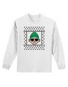 Cool Elf Christmas Sweater Adult Long Sleeve Shirt-Long Sleeve Shirt-TooLoud-White-Small-Davson Sales