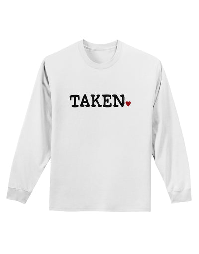 Taken Adult Long Sleeve Shirt by-Long Sleeve Shirt-TooLoud-White-Small-Davson Sales