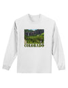 Beautiful Cliffs Colorado Adult Long Sleeve Shirt by-Long Sleeve Shirt-TooLoud-White-Small-Davson Sales