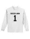 Soccer Mom Jersey Adult Long Sleeve Shirt-Long Sleeve Shirt-TooLoud-White-Small-Davson Sales